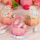 8cm Foldable Octagonal Paper Carton Box , Sweet Candy Box In Various Colors