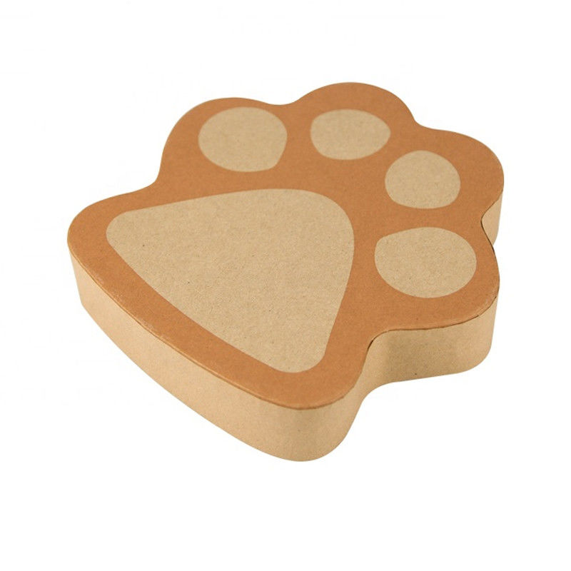 Cat Paw Shaped Magnetic Closure Box Bulk Pantone Color Paperboard